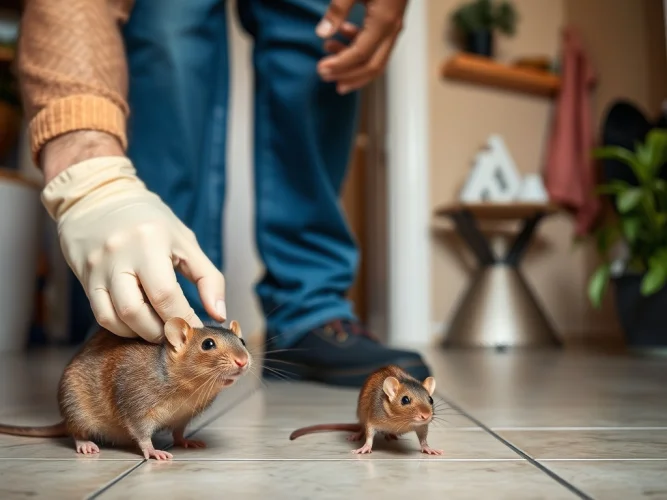 Behandeling tegen ratten en muizen, ongediertebestrijding in Haarlem 2000